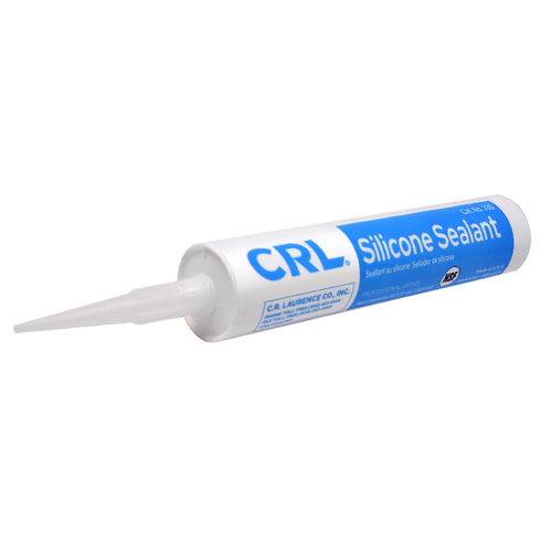 CRL 33SMRC Mildew Resistant Clear 33S Silicone Sealant