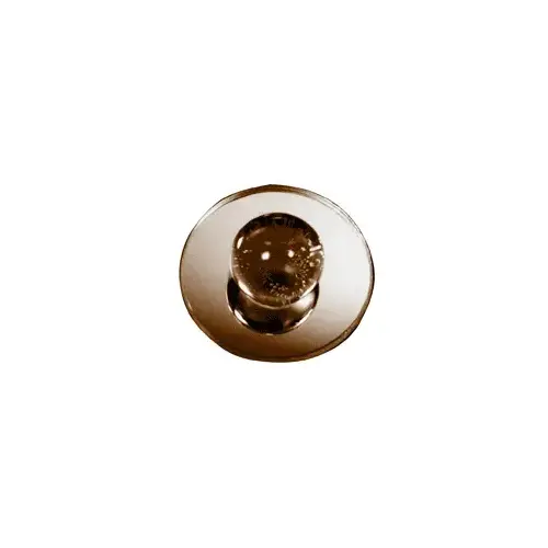 Bronze Acrylic 2" Stick-On Ball Mirror Knob