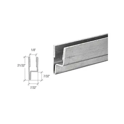 Storm Window Leg Frame for Double Strength Glass  23" Stock Length