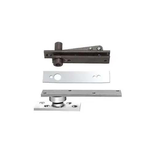 Rixson 370PC Polished Chrome Center-Hung Pivot Set