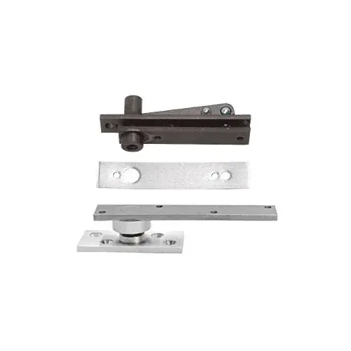 Rixson 370SC Satin Chrome Center-Hung Pivot Set