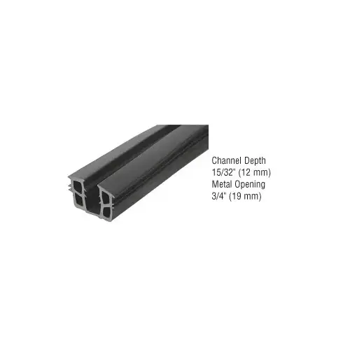 3/4" Reduction Vinyl for WA175 Adapter Channel Black