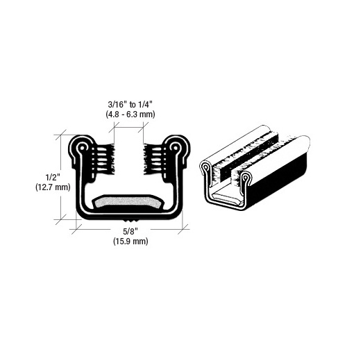 Flexible 96" Channel for 1952-1967 Studebaker, White and Brockway Black