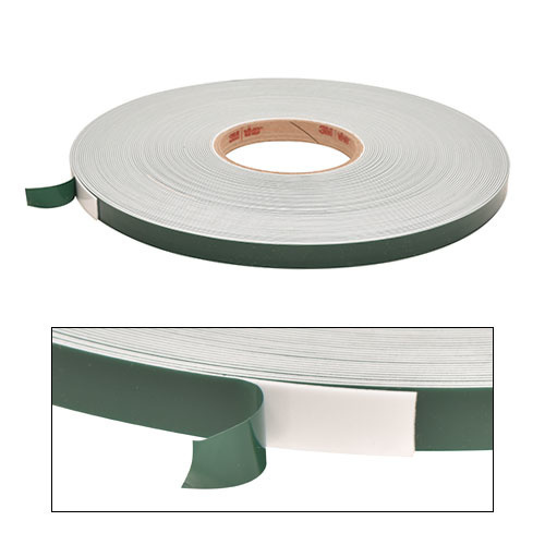 White 4624 1/2" Very High Bond Manufacturing Tape