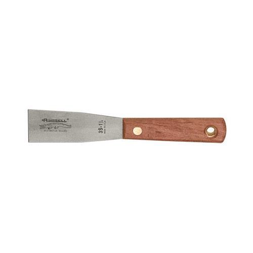 CRL 3S114 Russell 1-1/4" Steel Stiff Blade Putty Knife