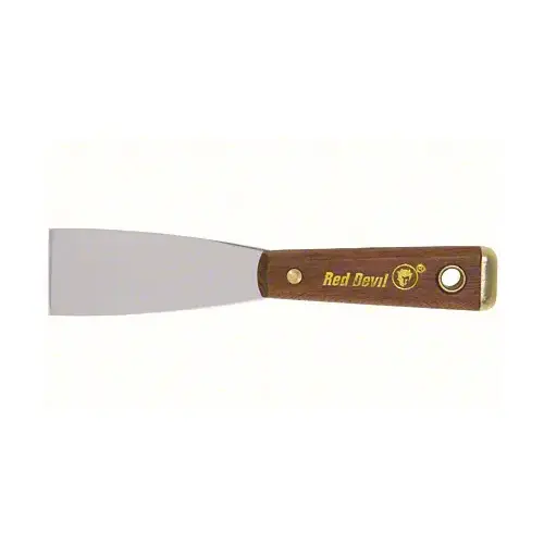 Red Devil 4104 4100 Professional Series Wall Scraper/Spackling Knife, 1-1/2 in Wide, Flexible Blade