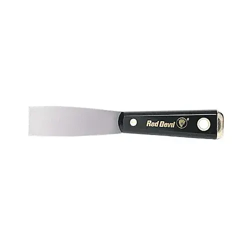 Red Devil 4201 4200 Professional Series Putty Knife, 1-1/4 in W, Stiff Blade