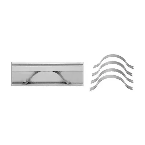 CRL 4443S-XCP100 Spring Clip for Aluminum Frame Molding - pack of 100