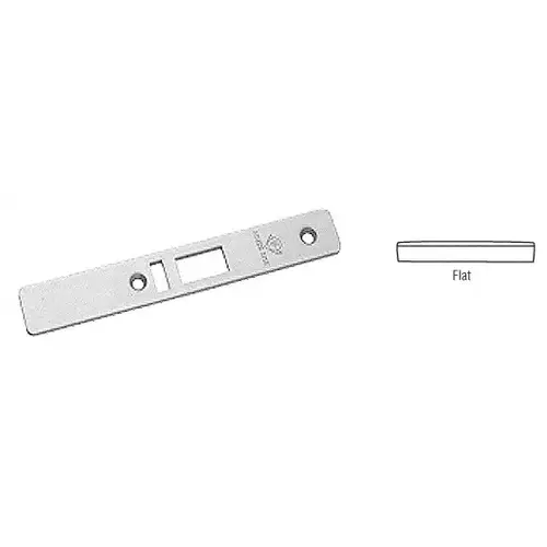 Aluminum Flat Faceplate for AR4513 Series Deadlatch Locks