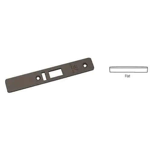 Dark Bronze Flat Faceplate for AR4513 Series Deadlatch Locks