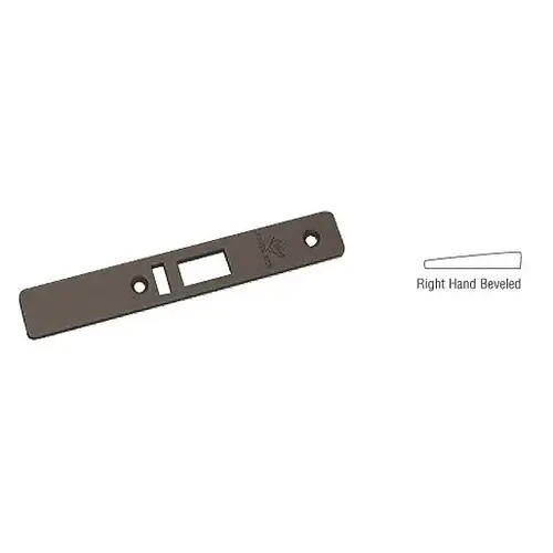 Dark Bronze Right Hand Beveled Faceplate for AR4513 Series Deadlatch Locks