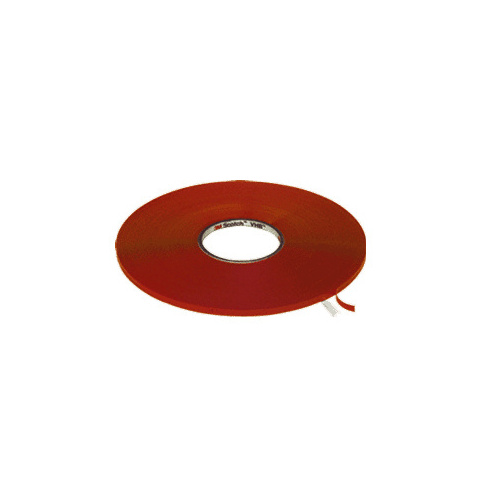 Transparent VHB .020" x 1/4" x 216' Double-Sided Adhesive Tape Clear