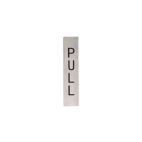 CRL 4EPBSPL Brushed Stainless 4-1/2" Pull Indicator