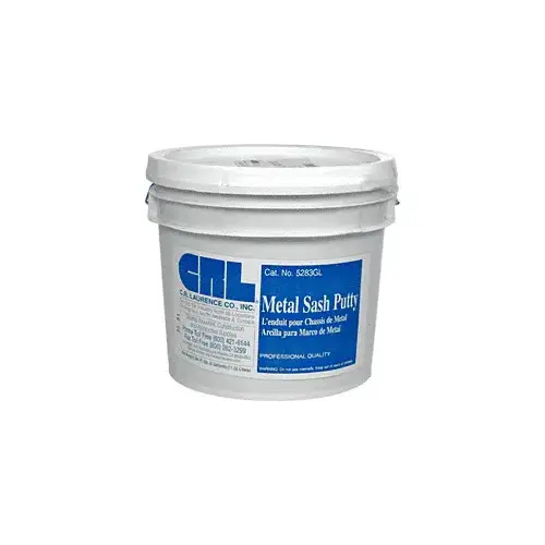 Gray Metal Sash Putty - 3 Gallon