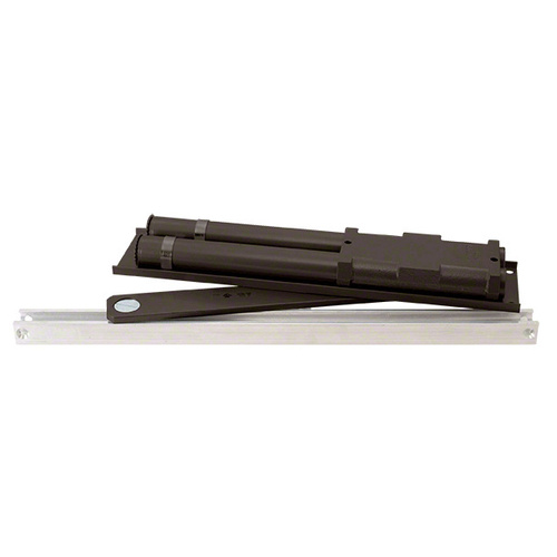 LCN 6031DU Dark Bronze Finish Overhead Concealed Non Hold-Open Door Closer - ADA Spring Size 1