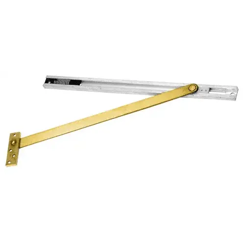 Polished Brass 6 Series Concealed Mount Overhead Stop - 38-1/16" to 46"