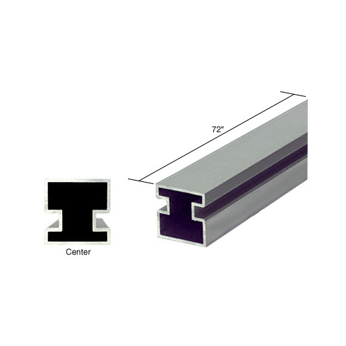 CRL 6422000 Satin Anodized 72" Center Post Extrusion