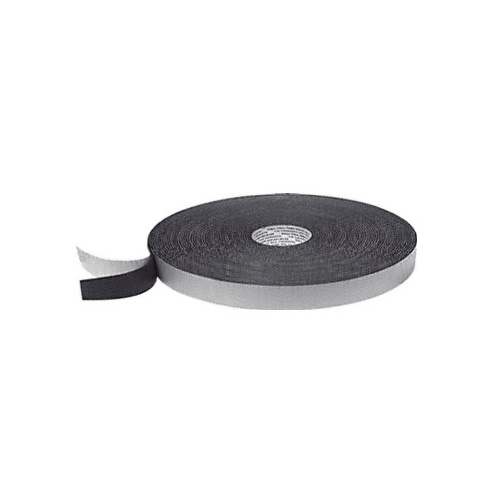 Black 1/8" x 1/2" Single Sided Foam Glazing Tape