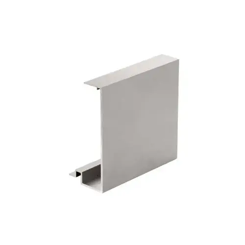 CRL 75SA Satin Anodized Cover Trim Used with FS73SA Snap-In Insert 144" Stock Length
