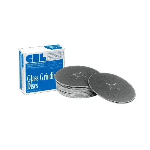 7" x 7/8" 320 Grit Polyester Back Sanding Discs - pack of 50