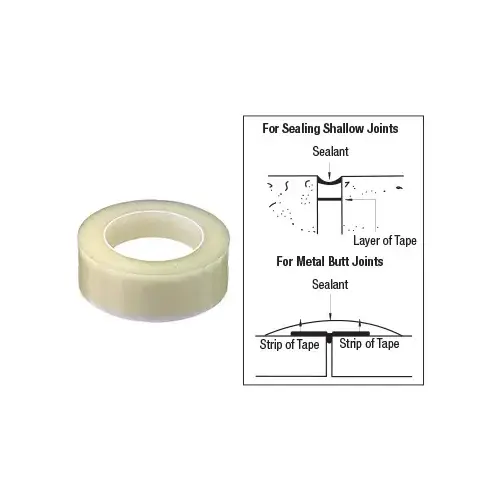 CRL 827T1 1" Bond Breaker Tape Clear