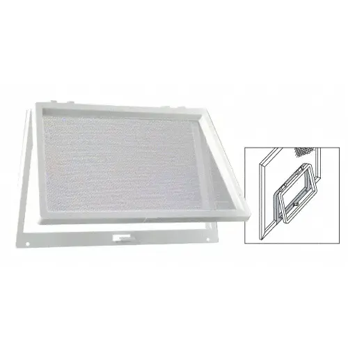 CRL 828W White Plastic Screen Wicket