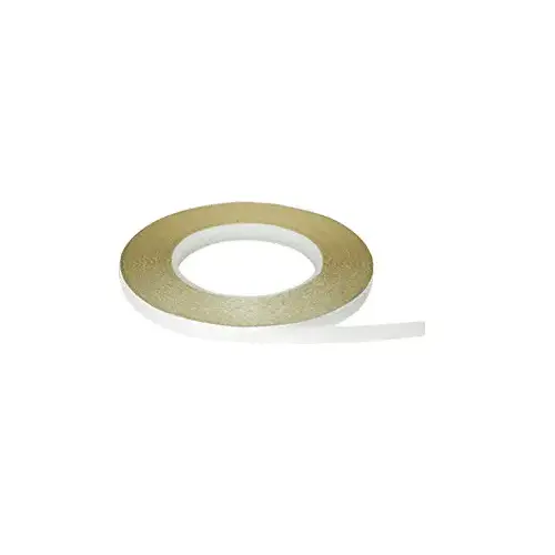 3M 867238 Transparent .006" x 3/8" x 108' Single-Sided Adhesive Protective Tape Clear