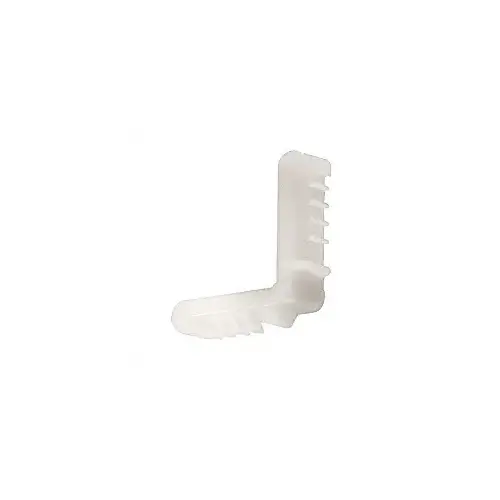 7/16" Corner for Dual-Seal Spacer White