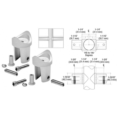 Satin Anodized ACRS Cross Adaptor