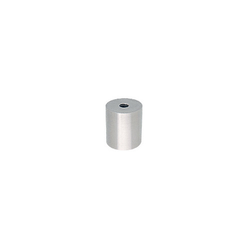 316 Brushed Stainless Clad Aluminum Standoff Base 1-1/2" Diameter by 1-1/2" Long