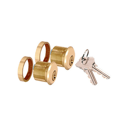 Brass AMR Series Double Keyed Cylinders