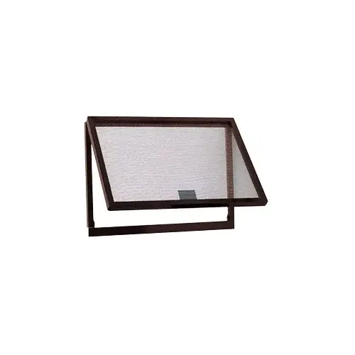 CRL AW500BA Bronze Finish Aluminum Screen Wicket with Aluminum Screen Wire