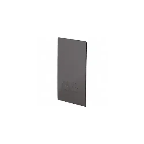 Surfacemate B5AECDU Dark Bronze Anodized End Caps for B5A Series Base Shoe