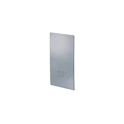 316 Polished Stainless End Cap for B5S Series Standard Square Base Shoe