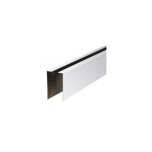 Polished Stainless 120" Cladding for W7B Series Windscreen and Smoke Baffle Base Shoe