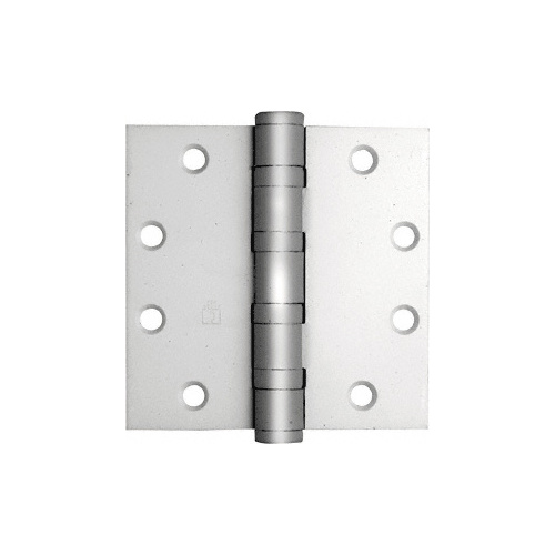 Satin Chrome Heavy Weight Ball Bearing Template Butt Hinge