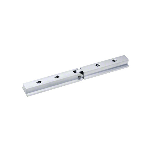 Satin Anodized Vertical Adjustable Hand Rail Corner Splice