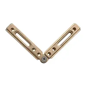 CRL BHC373 Brass Adjustable Corner for the Deluxe Header Kit