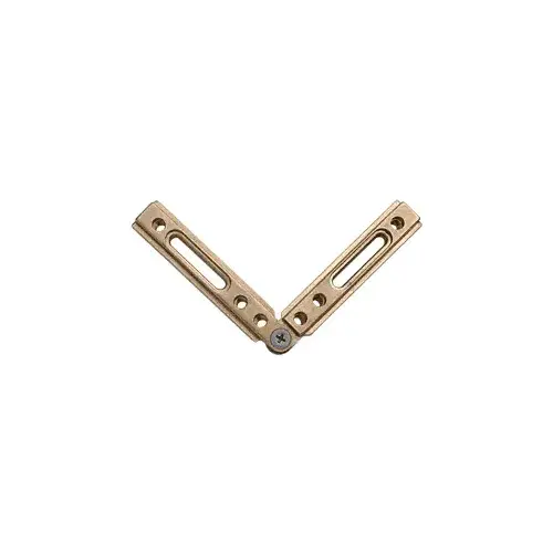 CRL BHC373 Brass Adjustable Corner for the Deluxe Header Kit