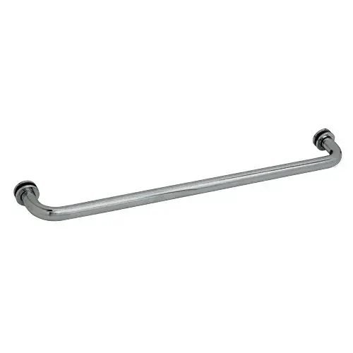 Polished Nickel 30" BM Series Tubular Single-Sided Towel Bar