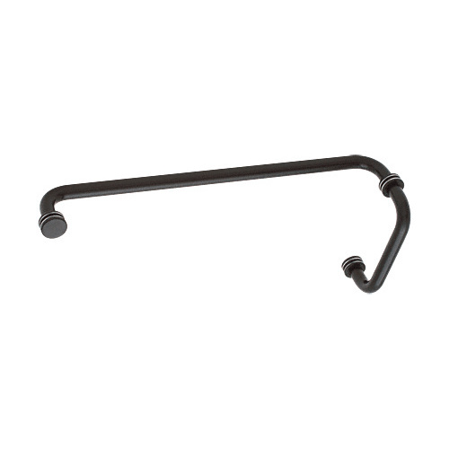 Black 6" Pull Handle and 18" Towel Bar BM Series Combination With Metal Washers