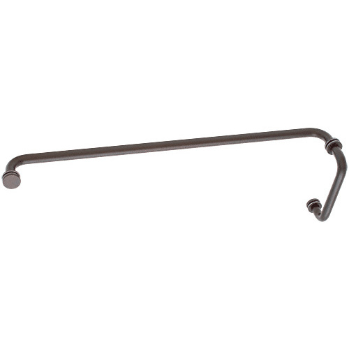 Oil Rubbed Bronze 6" Pull Handle and 24" Towel Bar BM Series Combination With Metal Washers