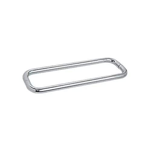 CRL BMNW12X12CH Polished Chrome 12" BM Series Back-to-Back Towel Bar Without Metal Washers