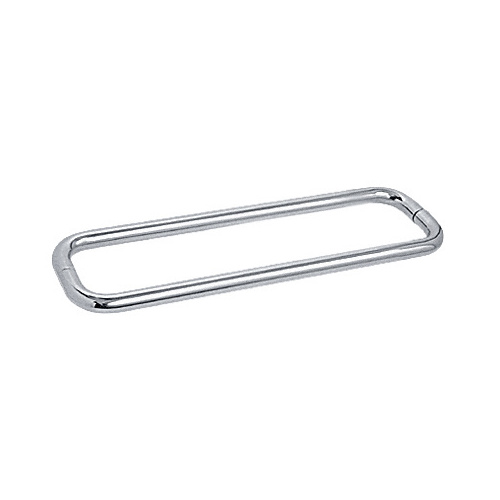 Polished Chrome 18" BM Series Back-to-Back Towel Bar Without Metal Washers