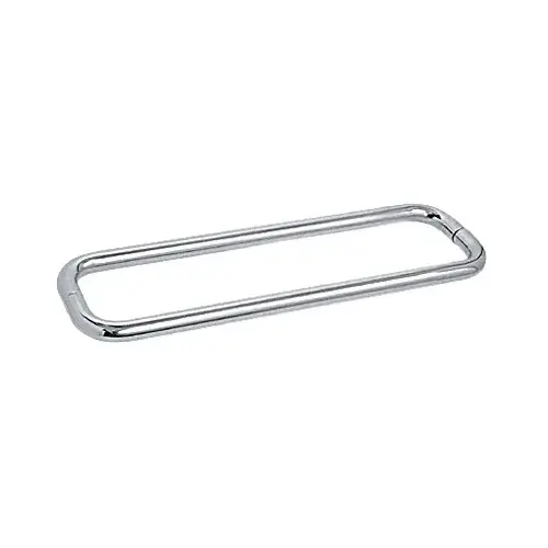 Polished Chrome 18" BM Series Back-to-Back Towel Bar Without Metal Washers