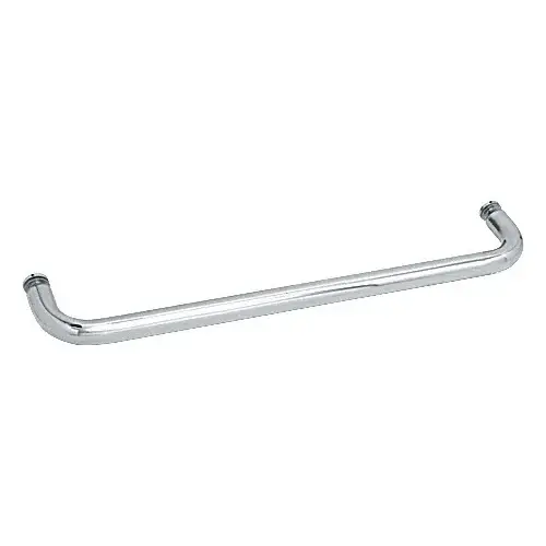 CRL BMNW28CH Polished Chrome 28" BM Series Single-Sided Towel Bar Without Metal Washers