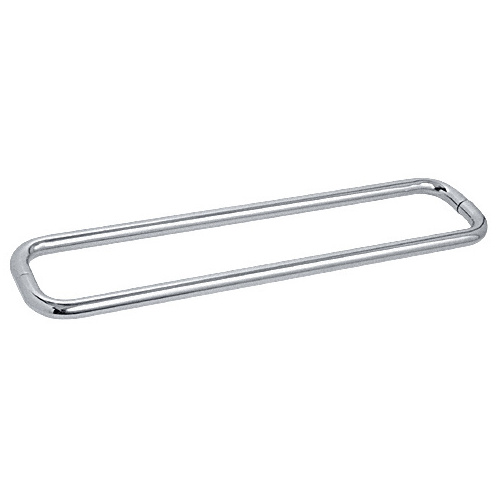 Polished Chrome 30" BM Series Back-to-Back Towel Bar Without Metal Washers