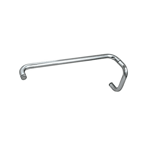 Polished Nickel 6" Pull Handle and 18" Towel Bar BM Series Combination Without Metal Washers
