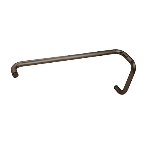 Oil Rubbed Bronze 8" Pull Handle and 22" Towel Bar BM Series Combination Without Metal Washers