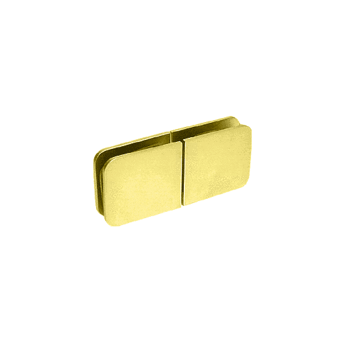 Polished Brass Traditional Movable Glass-To-Glass Transom Glass Clamp
